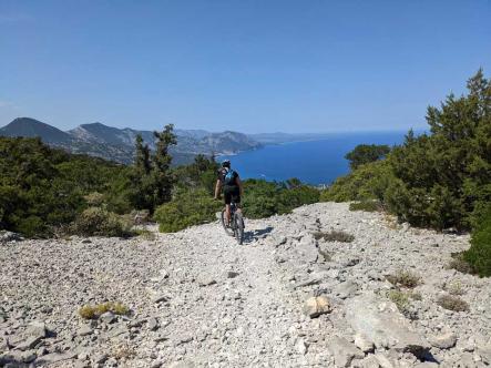 E-bike Tours Sardegna vista mare